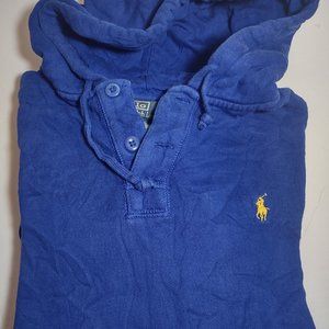 Polo Ralph Lauren sweater Sweatshirt Hoodie Size Large Blue